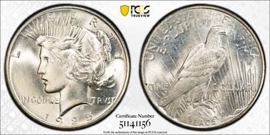 1925 $1 MS66