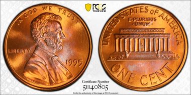 1995 1C MS68+ RD