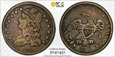 1834 25C Browning 3 N1