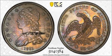 1831 25C Small Letters N1