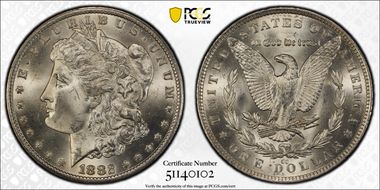 1882-CC $1 MS65