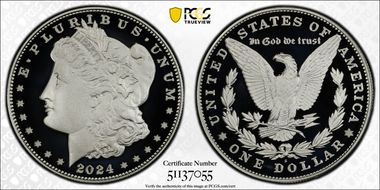 2024-S $1 Morgan Dollar PR70DCAM