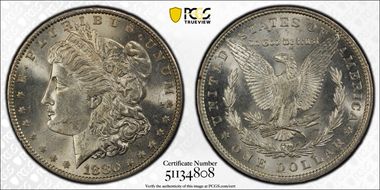 1880 $1 MS64