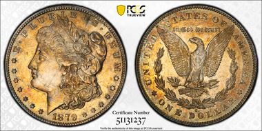 1879-S $1 VAM 25 Reverse of 1878 AU58