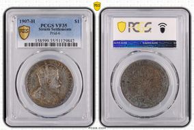 1907-H $1 Prid-6 VF35