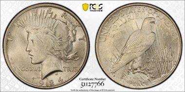 1924 $1 MS63