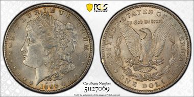 1896 $1 MS62