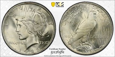 1923 $1 MS64