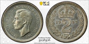 1937 2D S-4089 PR65