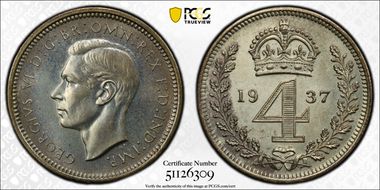 1937 4D S-4087 PR66