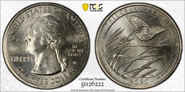 2020-W 25C Tallgrass Prairie NP V75 MS64