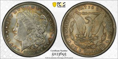 1880 $1 MS63