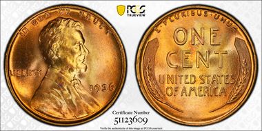 1936 1C Doubled Die Obverse, Type 1 MS66+ RD