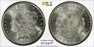 1890-CC $1 MS64