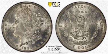 1883-O $1 MS64