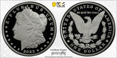 2023-S $1 Morgan Dollar PR70DCAM