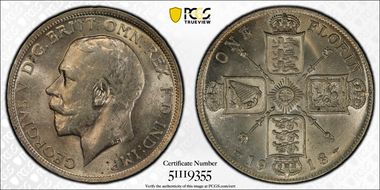 1918 Florin S-4012 MS63