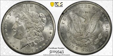 1884-CC $1 GSA Hoard MS63