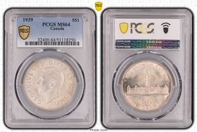 1939 S$1 MS64