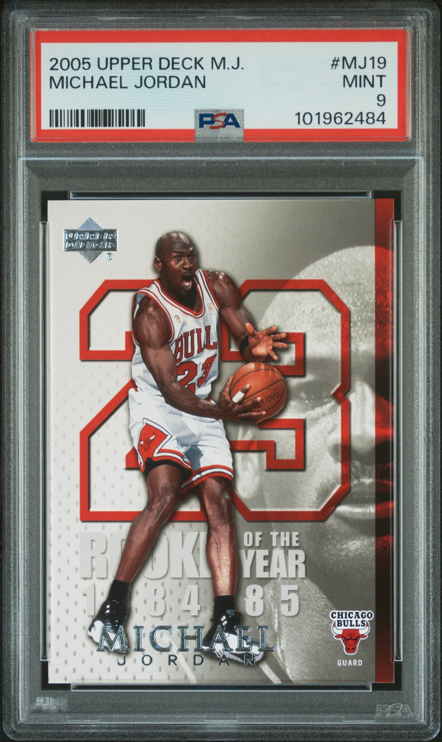 2005 Upper Deck Michael Jordan Michael Jordan #Mj19 Mint 9 front