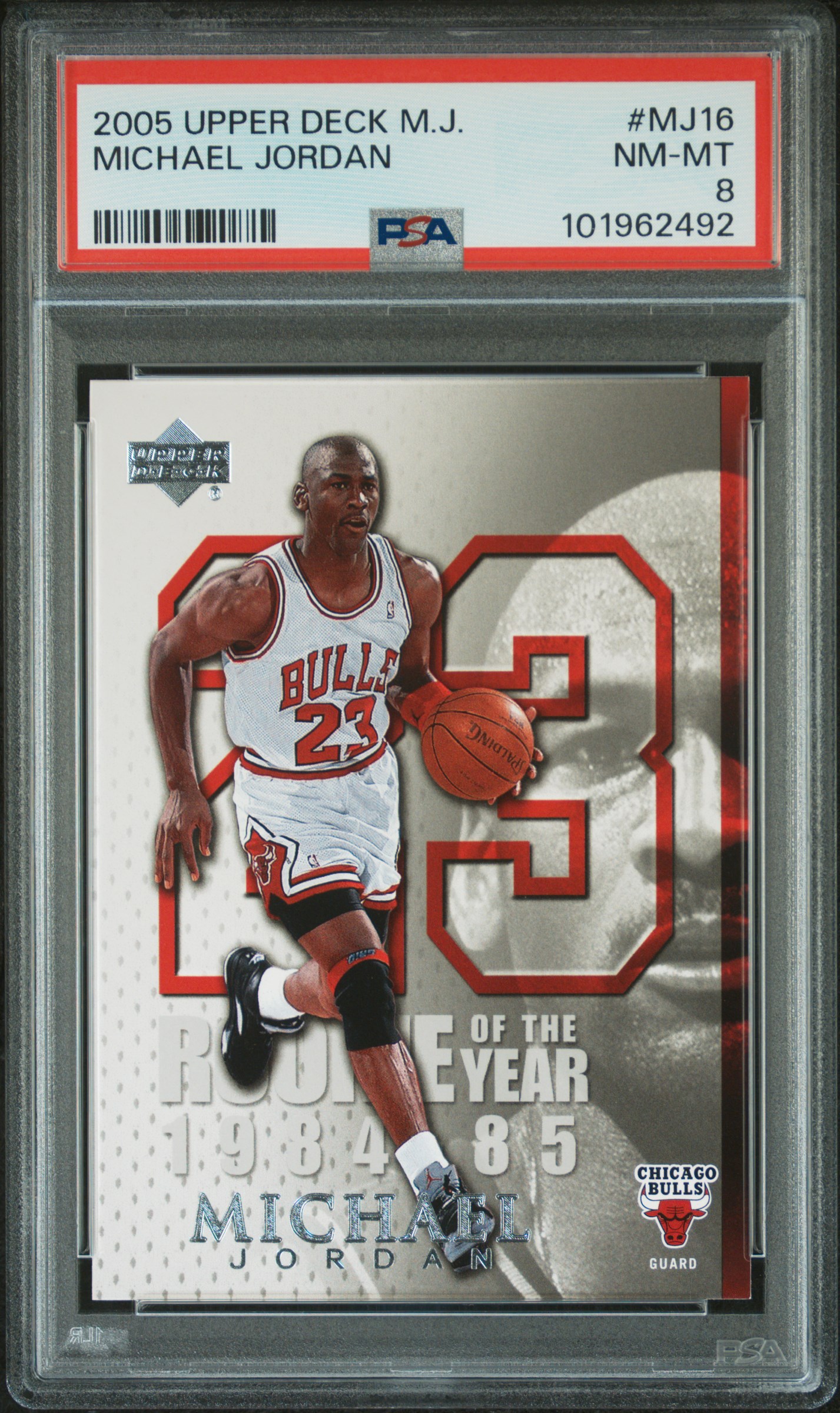 2005 Upper Deck Michael Jordan Michael Jordan #Mj16 Nm-Mt 8 front