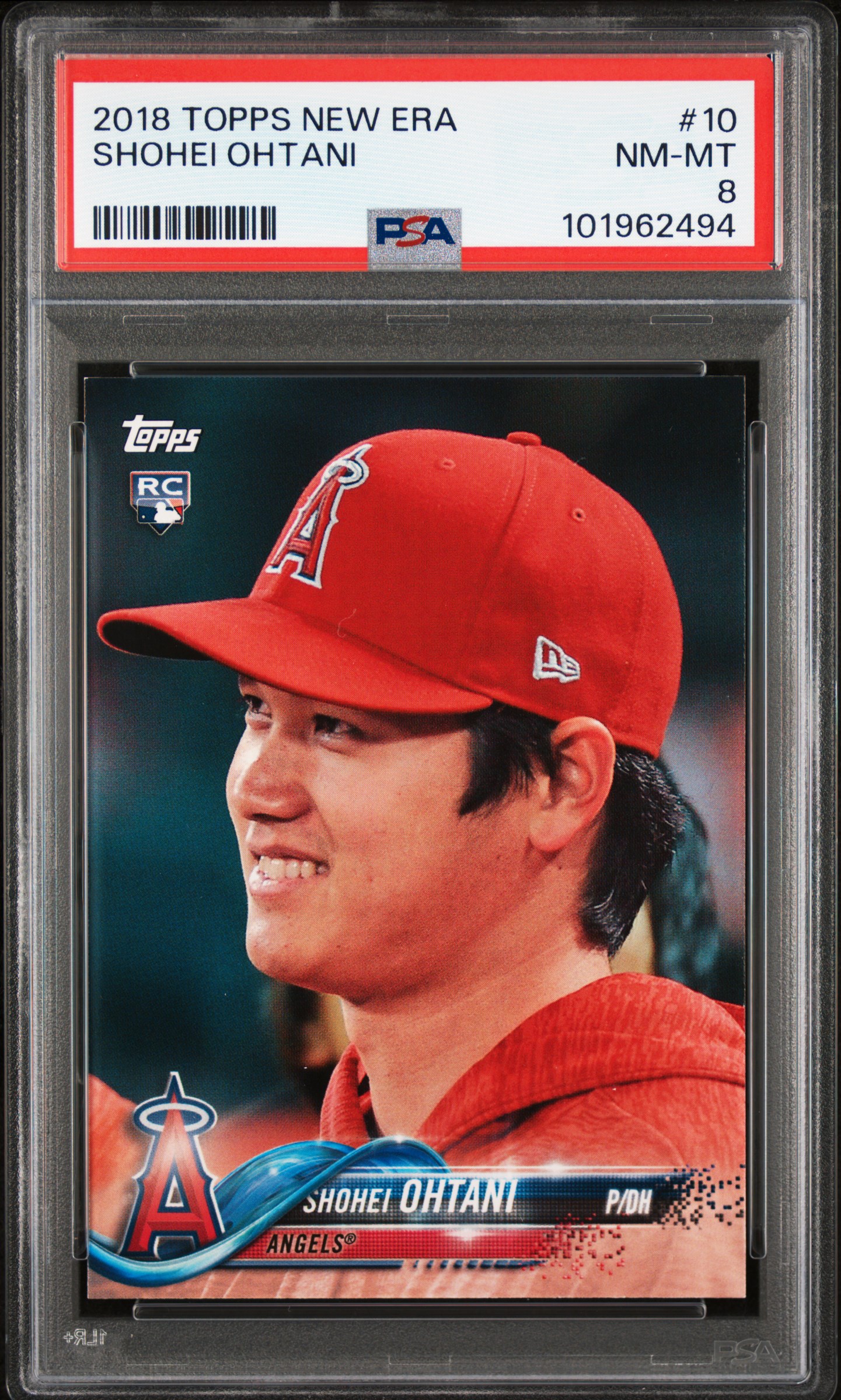 2018 Topps New Era Shohei Ohtani #10 Nm-Mt 8 front
