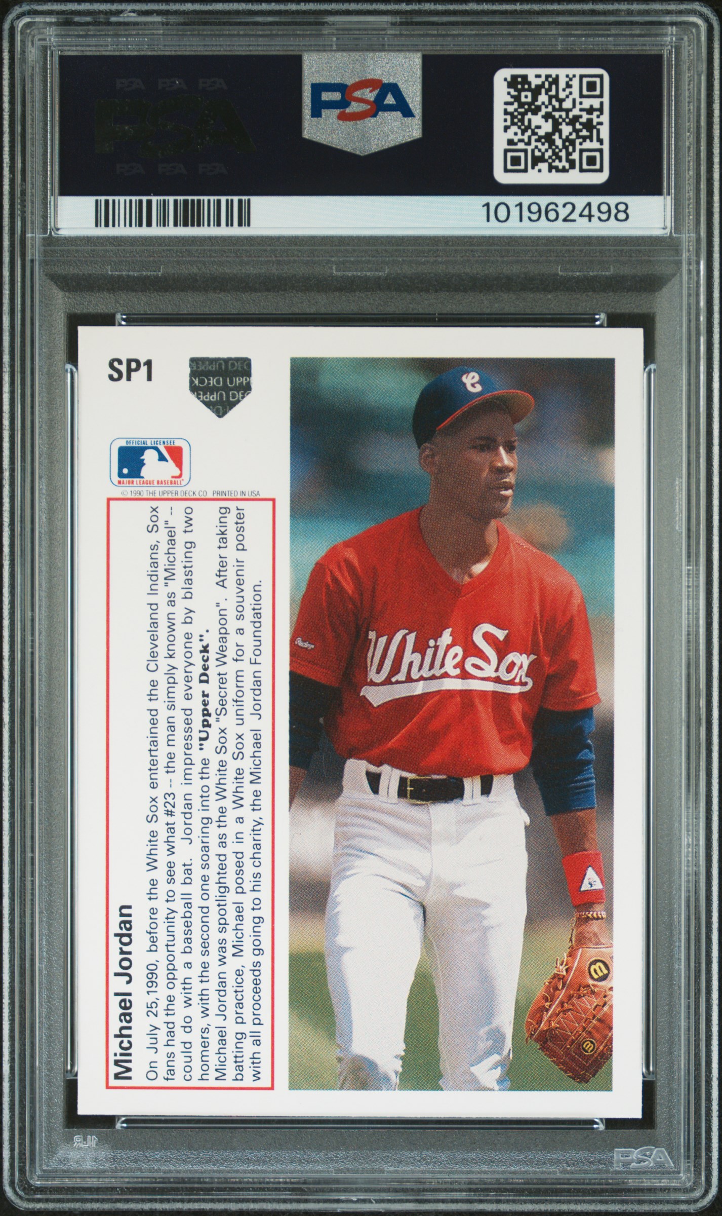 1991 Upper Deck Michael Jordan #Sp1 Mint 9 back