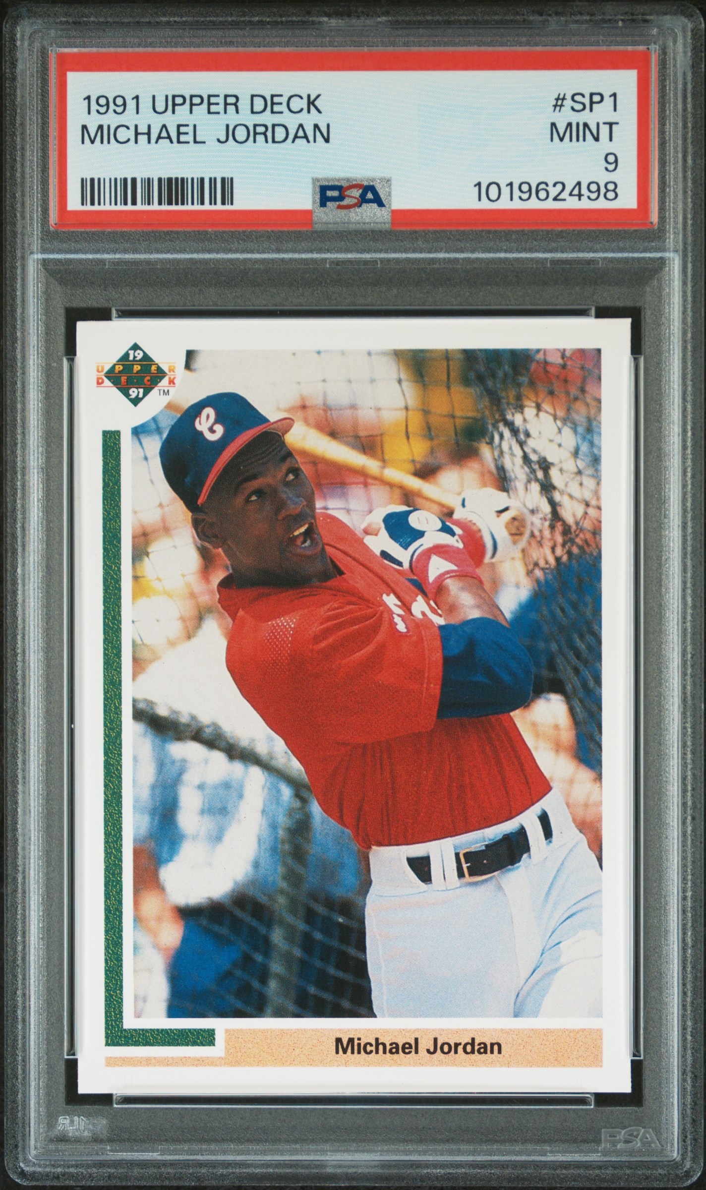 1991 Upper Deck Michael Jordan #Sp1 Mint 9 front