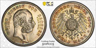 1904-E 5 Mk Death J-133 MS66