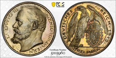 1913 P3 Mk Sch52G1 Silvered AE SP64