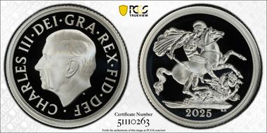 2025 Sov St. George Ag w/o Privy PR70DCAM