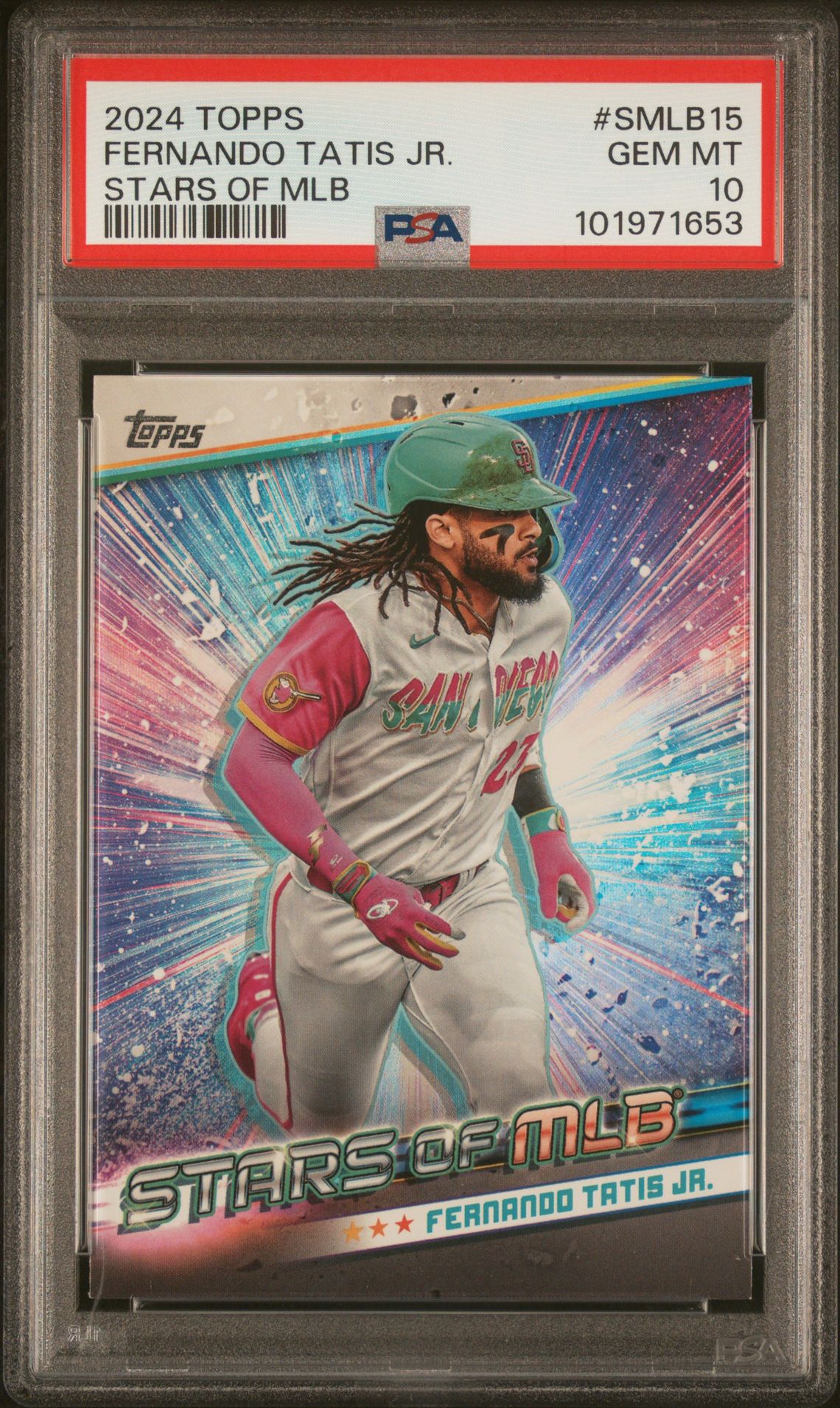 2024 Topps TOPPS STARS OF MLB #SMLB15 Fernando Tatis Jr. front