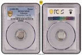 (1440-50) Denar Ivanauskas-Type 2K XF45