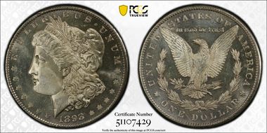 1898-O $1 MS65PL
