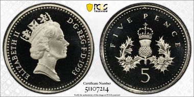 1993 5p S-D4 PR69DCAM