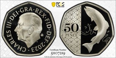 2023 50p PR69DCAM