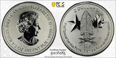 2015 $2 Devils Brigade MS64