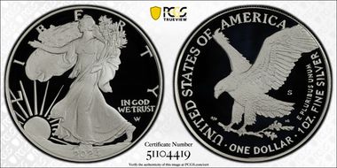 2024-S $1 Silver Eagle PR70DCAM