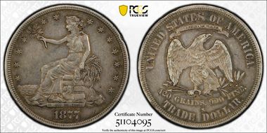 1877-S T$1 XF45