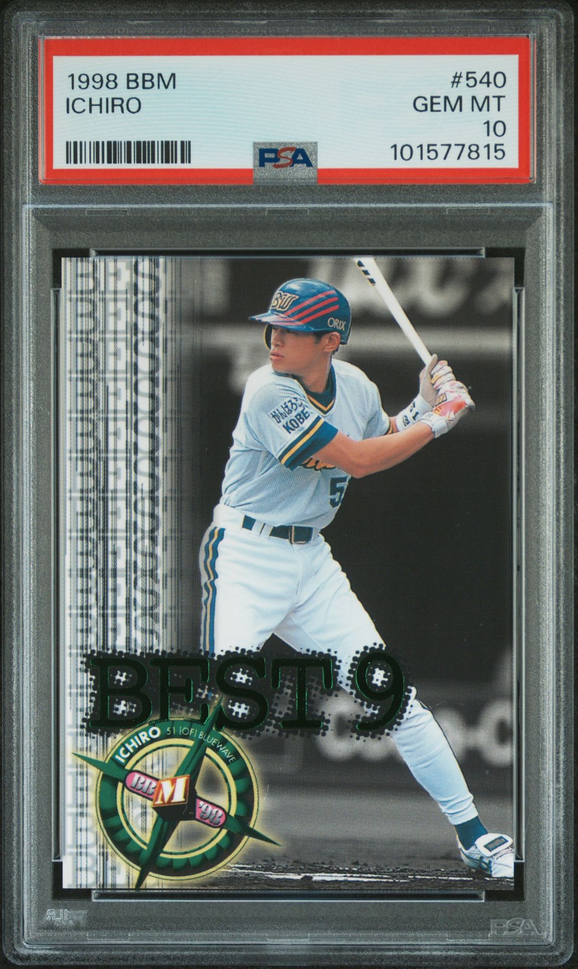 1998 BBM #540 Ichiro front