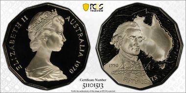 1970 50C Captain Cook PR69DCAM