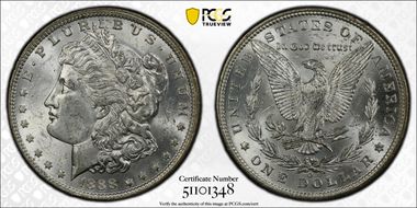 1888-O $1 MS61