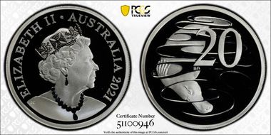 2021 20C Silver PR69DCAM