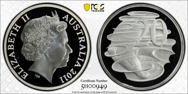 2011 20C Silver PR69DCAM