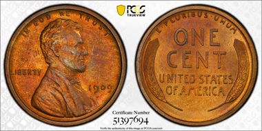 1909 1C Lincoln PR64RB