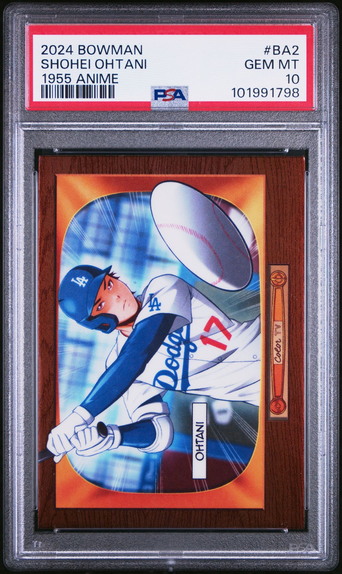 2024 Bowman BOWMAN 1955 BOWMAN ANIME #BA2 Shohei Ohtani front