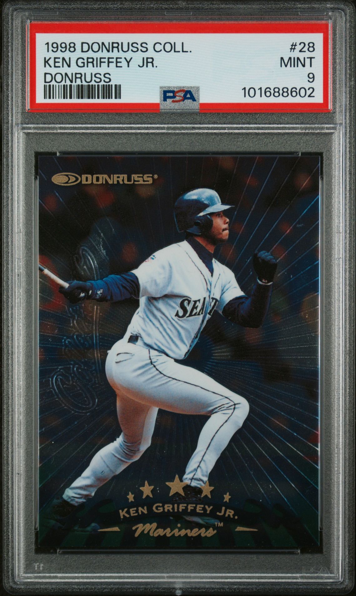 1998 Donruss Collection Ken Griffey Jr. #28 (Donruss) Mint 9 front