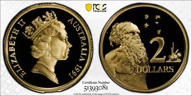 1991 $2 PR69DCAM