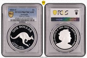 2023-C $1 Mob of Thirty Ag PR67DCAM