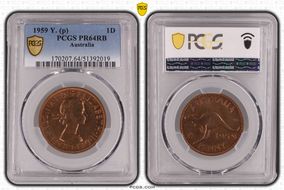 1959 Y. (p) 1D PR64RB